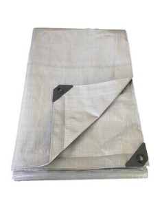 C TELO OCCHIELLATO PE USO ALIM.GRIGIO  6X10M 200GR