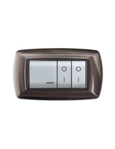 PLACCA LIFE LIVING PLAST ALLUMINIO NOTTE 4P