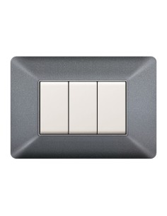 PLACCA EASY MATIX GRIGIO CHIARO 3P