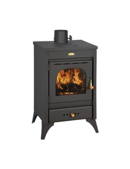 STUFA LEGNA 12 KW KIR NERO OPACO
