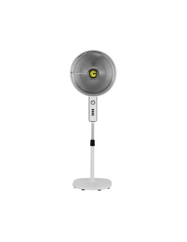 C STUFA A PARABOLA CARBON CRYSTAL C/PIANTANA 900W