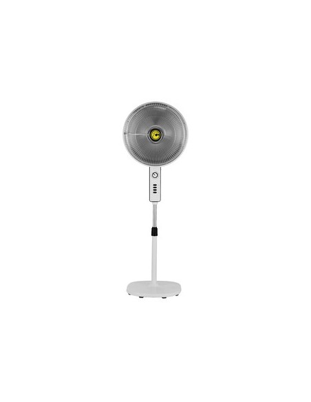 C STUFA A PARABOLA CARBON CRYSTAL C/PIANTANA 900W