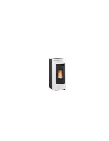 STUFA PELLET VENTIL  8 KW KLAUDIA 5.0 BIANCO V5