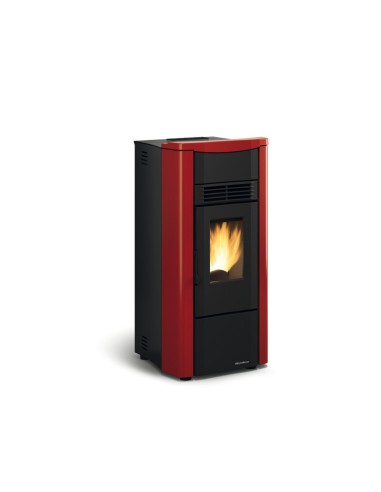 STUFA PELLET VENTIL  7 KW GIUSY 5,0 BORDEAUX V4