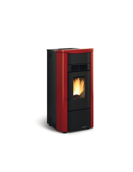 STUFA PELLET VENTIL  7 KW GIUSY 5,0 BORDEAUX V4