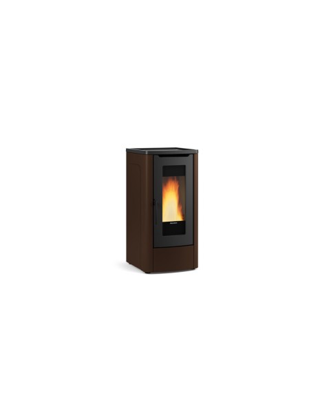 STUFA PELLET CANALIZ 10 KW DAHIANA PLUS 5.0 BRONZO V4
