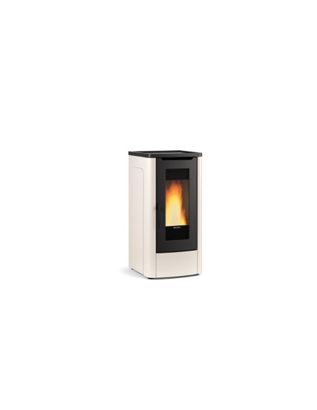 STUFA PELLET CANALIZ 10 KW DAHIANA PLUS 5.0 AVORIO EVO V4-5