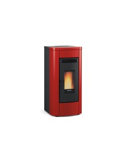 STUFA PELLET VENTIL  8 KW KLAUDIA 5.0 BORDEAUX V4