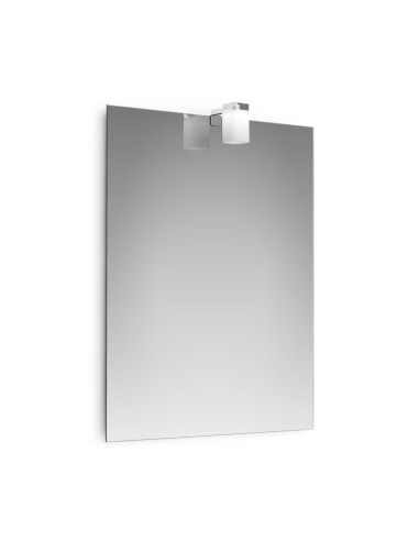 SPECCHIO A FILO  45X65 CM C/LAMPADA LED