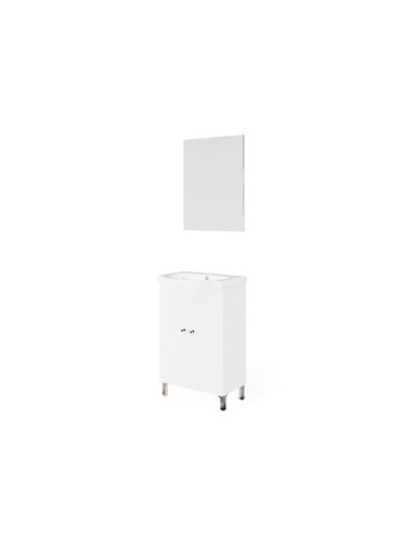 MOBILE BAGNO DESY 58 COMPLETO BIANCO