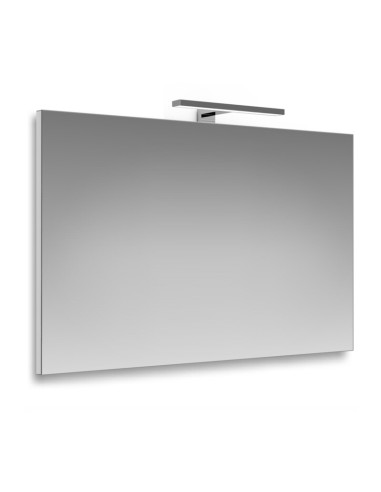 SPECCHIO C/TELAIO  60X90 CM LAMPADA LED 18 CM