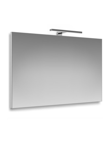 SPECCHIO C/TELAIO  60X90 CM LAMPADA LED 18 CM