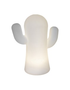 LAMPADA DA TAVOLO PANCHITO BATT RICARIC BIANCO