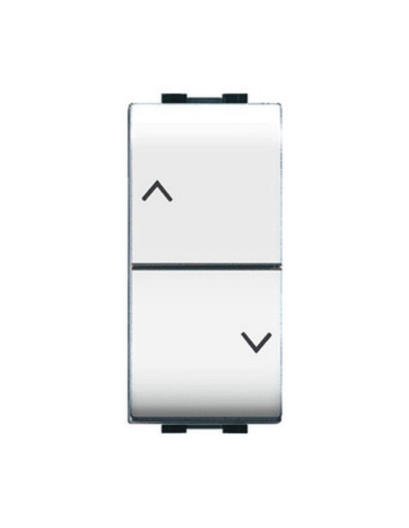 LIFE 4022 WH DOPPIO PULSANTE P/TAPPAR BIANCO