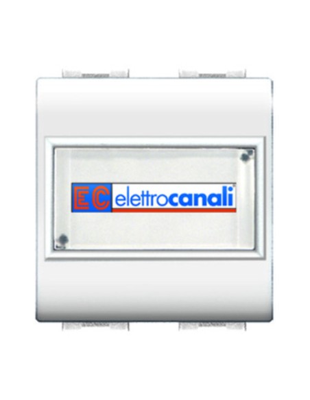 LIFE 4025 WH PULSANTE C/PORTANOME BIANCO