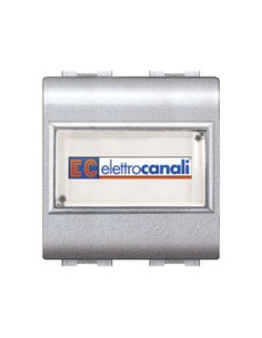 LIFE 4025 TEC PULSANTE C/PORTANOME ARGENTO SAT