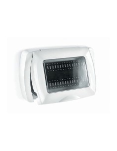 PLACCA EASY P/ESTERNO IP55 BIANCO 3P