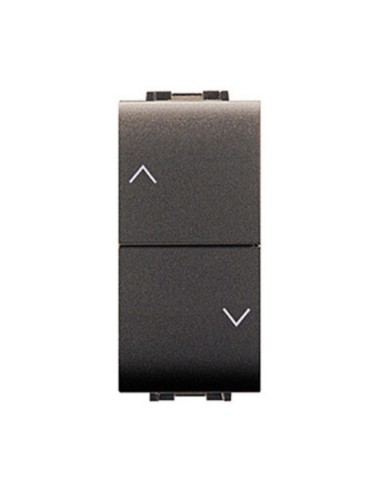 LIFE 4022 DOPPIO PULSANTE P/TAPPARELLE GRIGIO A