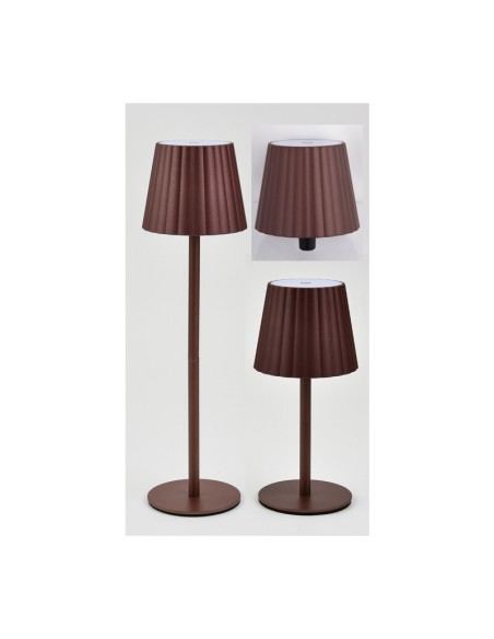 LAMPADA LED RICARICABILE 3 IN 1 ALBA RUGGINE
