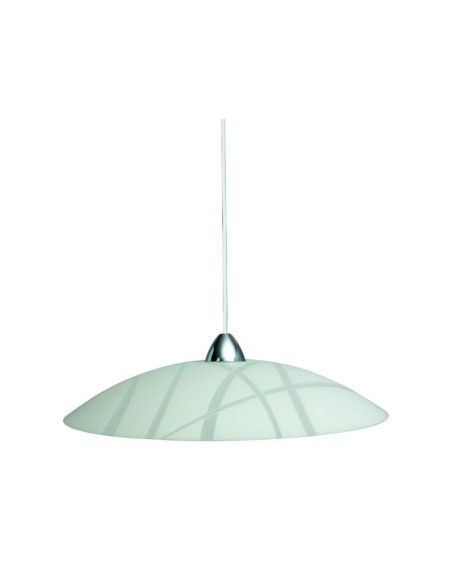 LAMPADA SOSP DARIO D 50 CM 1 LUCE E27 M BI-CR