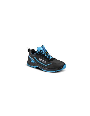 SPARCO SCARPE ASTER S3 NERO AZZURRO FLUO N.43