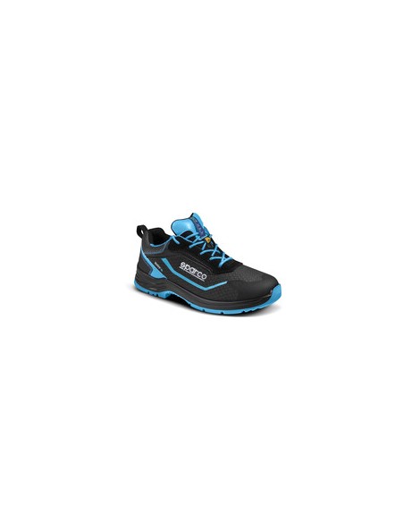 SPARCO SCARPE ASTER S3 NERO AZZURRO FLUO N.48