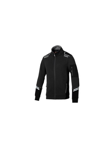SPARCO FELPA ALABAMA BLACK GREY TG M