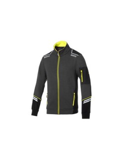 SPARCO FELPA ALABAMA GREY YELLOW TG M