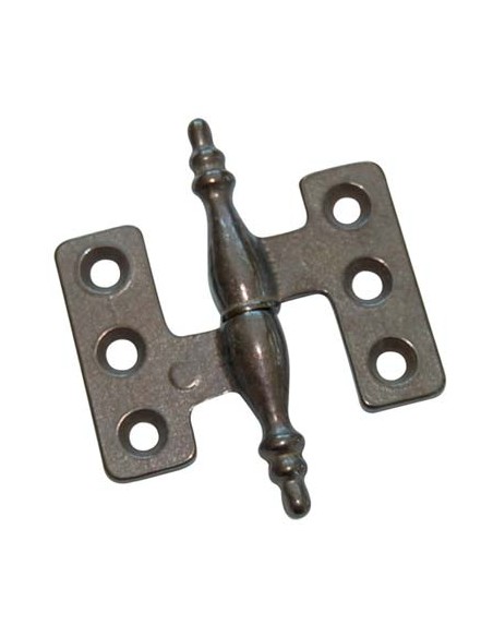 CERNIERA BAROCCO ALA PIANA OTTONE BRONZATO MM 65X55 DX