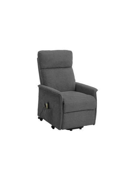 POLTRONA RECLINER RELAX ALZAPERSONA TESSUTO GRIGIO