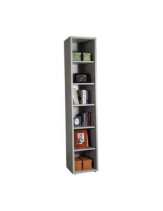 PRATICO LIBRERIA 35,7X44XH217 CM CEMENTO