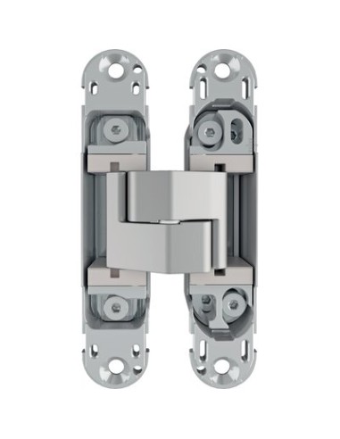 CERNIERE OVALI INVISIBILI ECLIPSE 3.2 AGB ACCIAIO NICHELATO MM 114X22,8