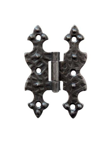 CERNIERA A BANDELLA DOPPIO T PIANA F.BATTUTO NERO SFUMATO MM 70X45