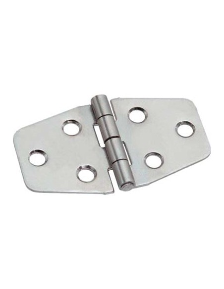 CERNIERA NAUTICA 3374 VALTOCE INOX PERNO FISSO MM 40X70X1,5