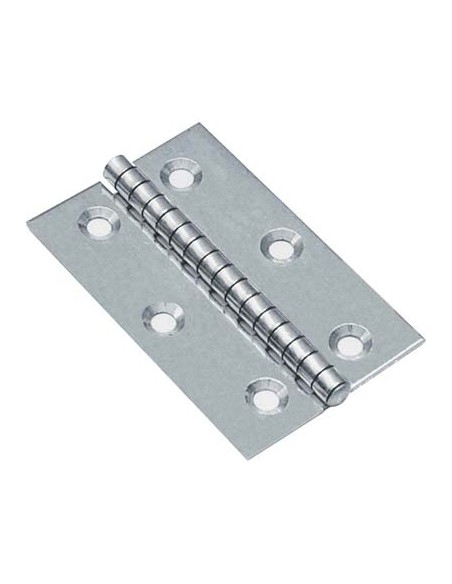 CERNIERA STRETTA 3324 VALTOCE INOX PERNO FISSO MM 40X30X1,5