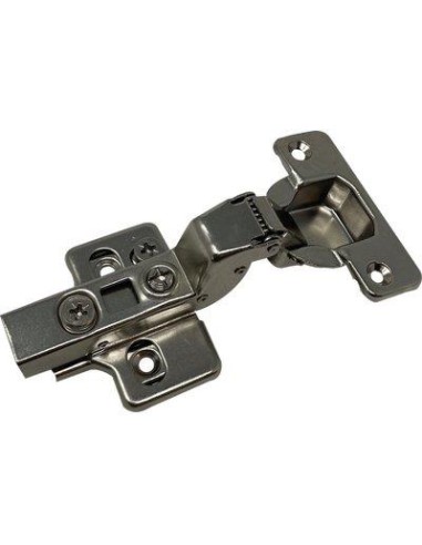 CERNIERA INCASSO 94° RALLENTATA + BASETTA COLLO 17 ACC NICH F.MM 35X11 REGISTRABILE