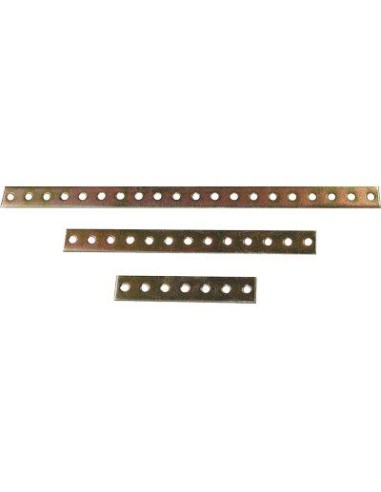 GIUNZIONE GAZEBO PESANTE DRITTA 866 ZINCATA GIALLA S.MM 4,0 MM 300X20