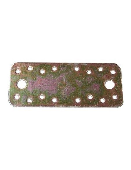 GIUNZIONE GAZEBO PESANTE DRITTA 873 ZINCATA GIALLA S.MM 2,5 MM 130X55