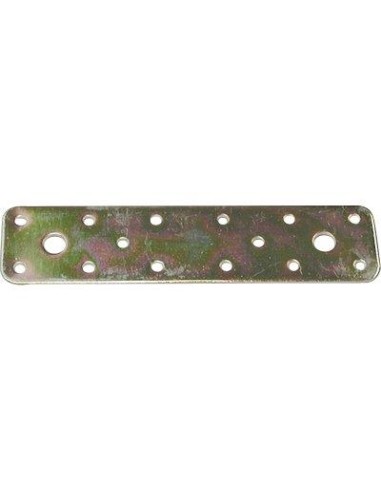 GIUNZIONE GAZEBO PESANTE DRITTA 868 ZINCATA GIALLA S.MM 2,5 MM 180X40