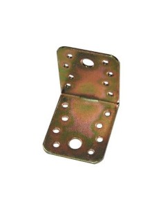GIUNZIONE GAZEBO PESANTE ANGOLARE 846 ZINCATA GIALLA S.MM 2,5 MM 65X65X45