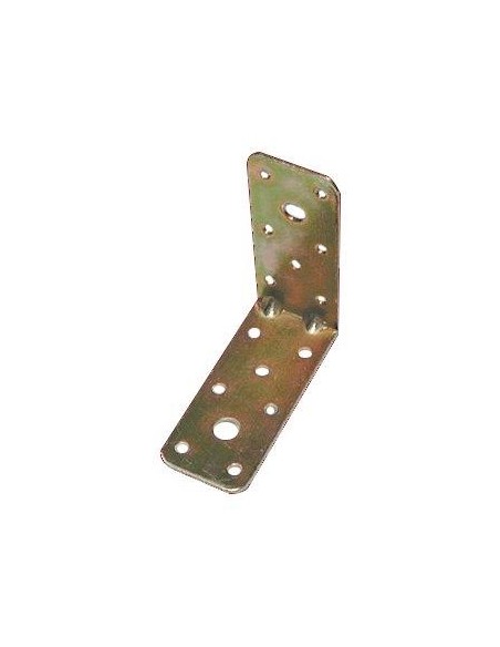 GIUNZIONE GAZEBO PESANTE ANGOLARE 869 ZINCATA GIALLA S.MM 2,5 MM 90X90X40