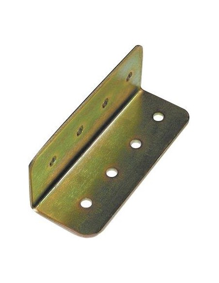 GIUNZIONE GAZEBO PESANTE ANGOLARE 949 ZINCATA GIALLA S.MM 3,0 MM 45X45X130