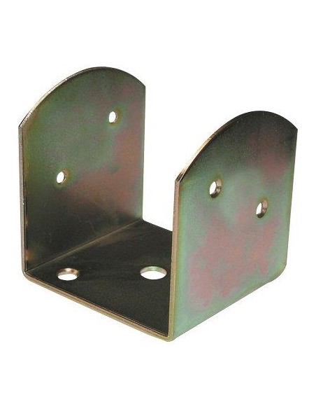 SUPPORTO GAZEBO A U 838 ZINCATO GIALLO S.MM 3,0 MM 45X80 H.MM 40