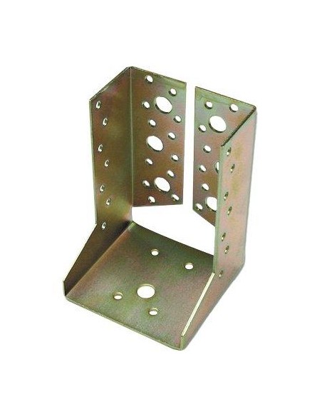 GIUNZIONE GAZEBO ESTREMITA ALI INTERNE 796 ZINCATA GIALLA S.MM 2,0 MM 100X 90