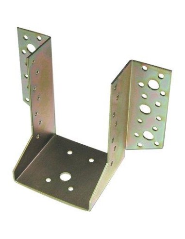 GIUNZIONE GAZEBO ESTREMITA ALI ESTERNE 797 ZINCATA GIALLA S.MM 2,0 MM 100X 90