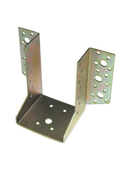 GIUNZIONE GAZEBO ESTREMITA ALI ESTERNE 797 ZINCATA GIALLA S.MM 2,0 MM 100X 90
