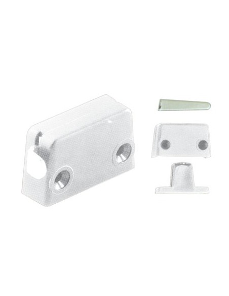 GIUNZIONE ASSEMBLAGGIO A CUNEO PLASTICA BIANCA MM 47X28X15