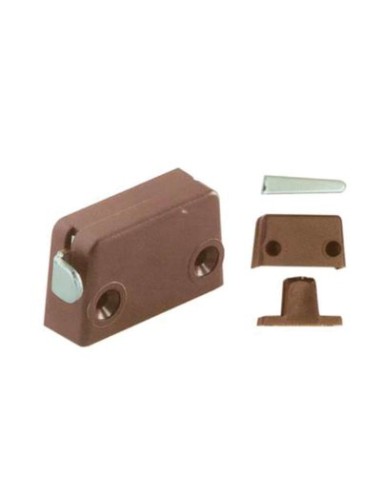 GIUNZIONE ASSEMBLAGGIO A CUNEO PLASTICA MARRONE MM 47X28X15